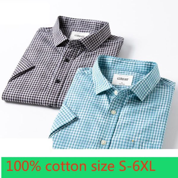 new arrival fashion large spring summer plaid men short sleeve casual 100% cotton men shirt plus size s-xl 2xl 3xl 4xl 5xl 6xl, White;black
new arrival fashion large spring summer plaid men short sleeve casual 100% cotton men shirt plus size s-xl 2xl 3xl 4xl 5xl 6xl, White;black