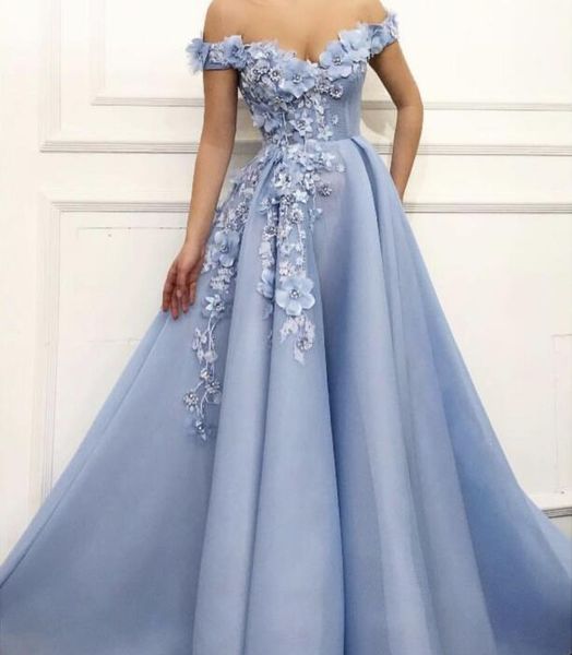 charming blue evening dresses 2020 a-line off the shoulder flowers appliques dubai saudi arabic long evening gown prom dress, Black;red
charming blue evening dresses 2020 a-line off the shoulder flowers appliques dubai saudi arabic long evening gown prom dress, Black;red