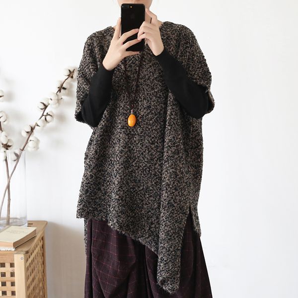 apricot irregular pullover sweaters for women cotton blended bat sleeve 2019 autumn new v-neck loose women vintage sweaters hem, White;black
apricot irregular pullover sweaters for women cotton blended bat sleeve 2019 autumn new v-neck loose women vintage sweaters hem, White;black