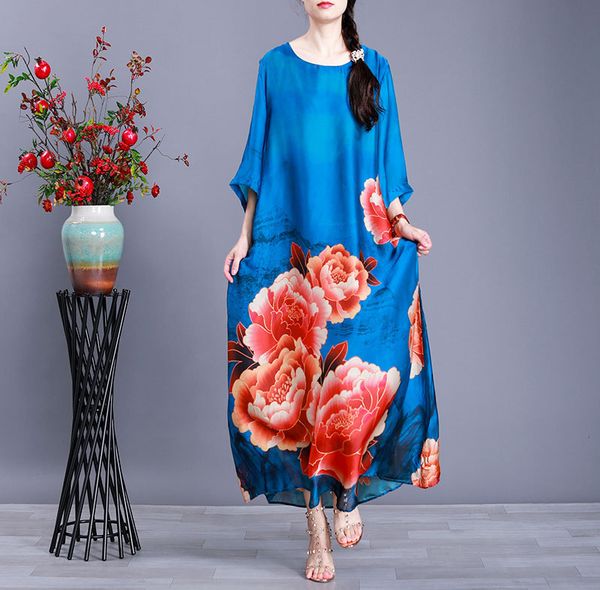 casual dresses women loose printed tencel irregular length dress ladies print plus size female 2021, Black;gray
casual dresses women loose printed tencel irregular length dress ladies print plus size female 2021, Black;gray