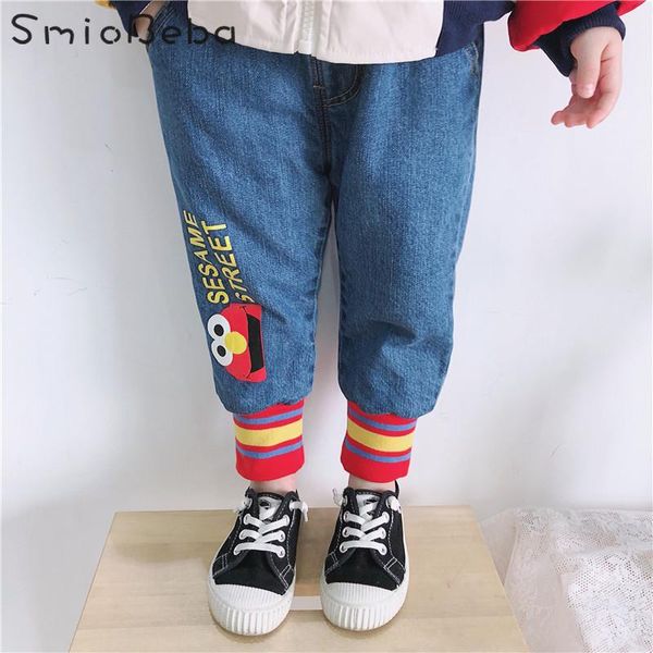 children's boys winter pants 2019 kids girls sesame street jeans trousers leggins girls kids toddler harem pants for enfant kids y20070, Blue
children's boys winter pants 2019 kids girls sesame street jeans trousers leggins girls kids toddler harem pants for enfant kids y20070, Blue