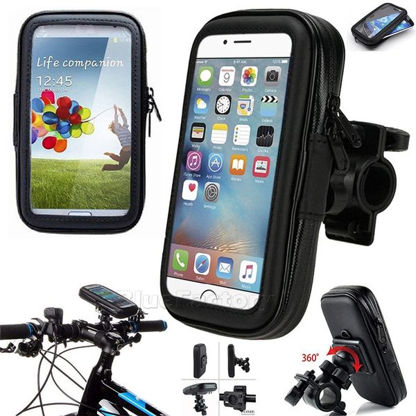 Waterproof motorcycle bicycle bike motorcycle handlebar phone with handlebar mount holder ca e bag for am ung huawei iphone xiaomi redmi Waterproof motorcycle bicycle bike motorcycle handlebar phone with handlebar mount holder ca e bag for am ung huawei iphone xiaomi redmi