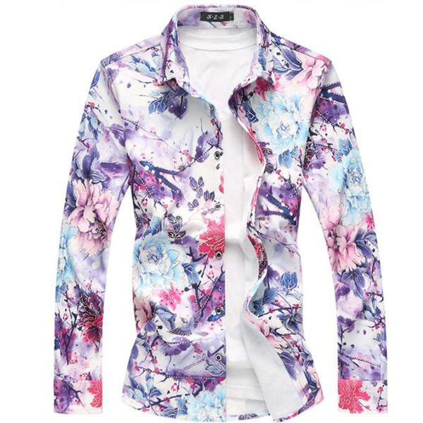 multicolor printed flower mens summer shirts hawaii summer men dress shirts long sleeve slim for men pink, White;black
multicolor printed flower mens summer shirts hawaii summer men dress shirts long sleeve slim for men pink, White;black