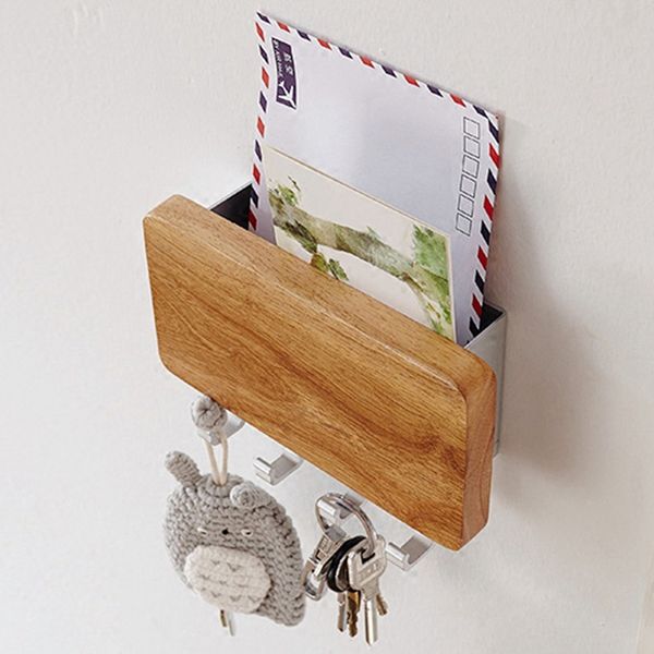 key holder, decorative wooden key chain rack hanger wall mounted with 4 hooks, multiple mail and holder organizer for door
key holder, decorative wooden key chain rack hanger wall mounted with 4 hooks, multiple mail and holder organizer for door