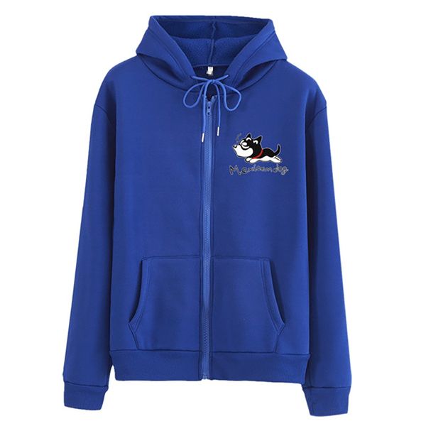 woman coat 2019 winter jacket cartoon dog print zipper hoodie sweatshirt with pockets female drawstring hoodies pullove coats, Black
woman coat 2019 winter jacket cartoon dog print zipper hoodie sweatshirt with pockets female drawstring hoodies pullove coats, Black