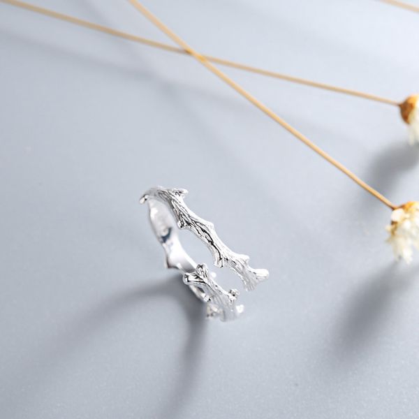 creative s925 sterling silver open rings korean unique female tree branch finger rings pure silver party jewelry for women gifts
creative s925 sterling silver open rings korean unique female tree branch finger rings pure silver party jewelry for women gifts
