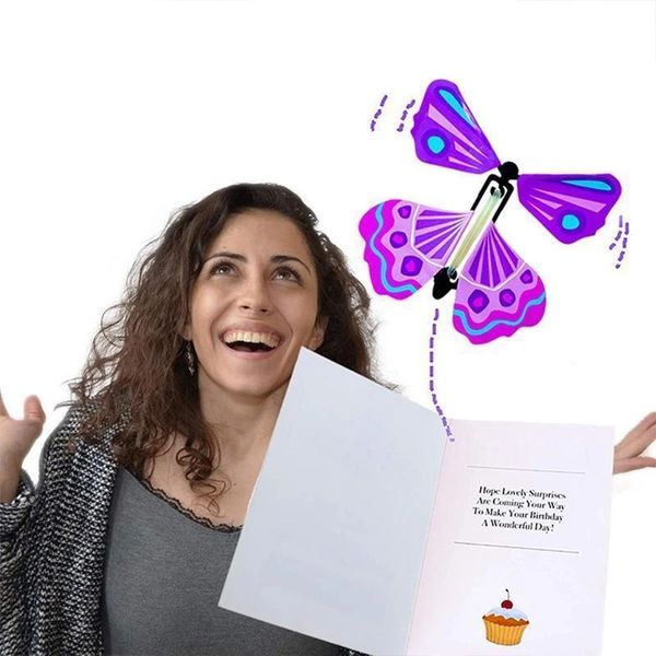 butterfly greeting card flying butterfly prop greeting card accessories decoration creative magic bookmark magic props
butterfly greeting card flying butterfly prop greeting card accessories decoration creative magic bookmark magic props