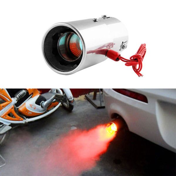 universal car racing led exhaust pipe spitfire red light decoration flaming muffler tip car rear tail throat liner accessories
universal car racing led exhaust pipe spitfire red light decoration flaming muffler tip car rear tail throat liner accessories