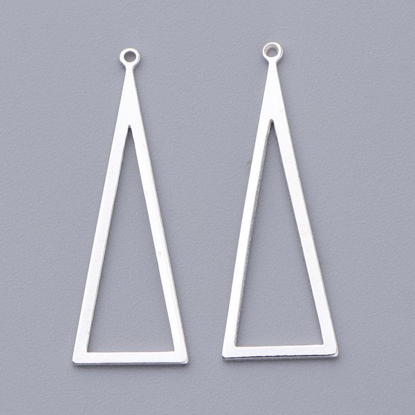 2pcs 925 sterling silver charms pendants simple geometric shapes triangle charms for diy drop dangle earring findings accessories, 24 x 9mm, Black
2pcs 925 sterling silver charms pendants simple geometric shapes triangle charms for diy drop dangle earring findings accessories, 24 x 9mm, Black