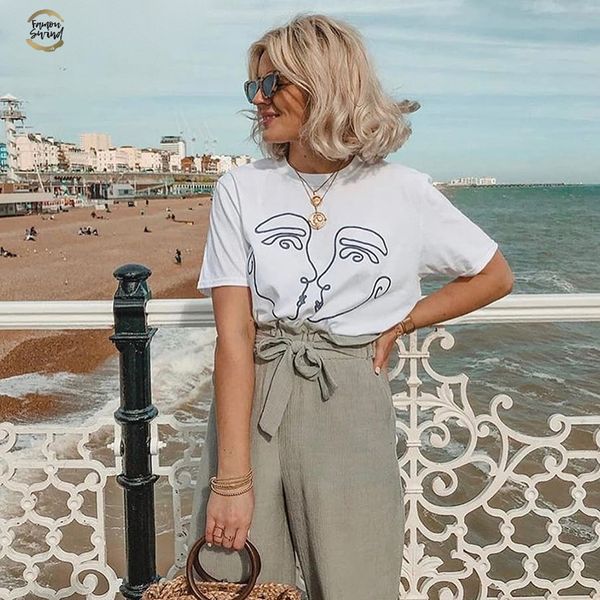 abstract couple summer t shirt women casual print women loose short sleeve cotton tshirt female harajuku white
abstract couple summer t shirt women casual print women loose short sleeve cotton tshirt female harajuku white