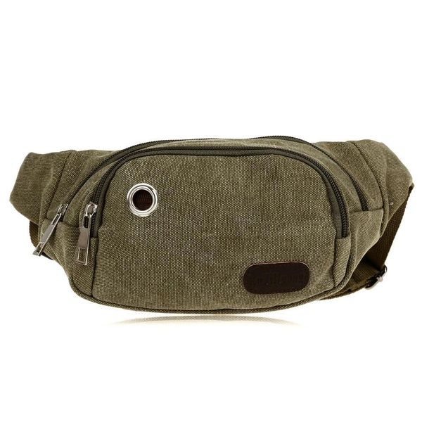 canvas waist bag with plug-in buckle pvc plug-in buckle, easy to wear and take off 
canvas waist bag with plug-in buckle pvc plug-in buckle, easy to wear and take off