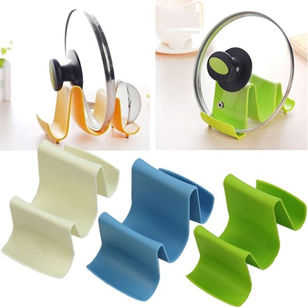 wave style pan pot cover spoon lid shell rack stand holder home kitchen utensils
wave style pan pot cover spoon lid shell rack stand holder home kitchen utensils