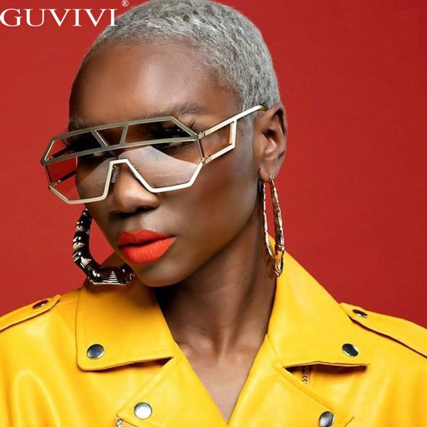 fashion oversized sunglasses women one-piece retro men sunglasses square vintage sunglasses brand designer steampunk eyewear, Blue
fashion oversized sunglasses women one-piece retro men sunglasses square vintage sunglasses brand designer steampunk eyewear, Blue