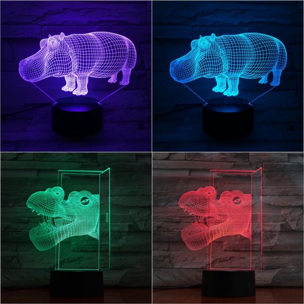animal hippo 3d lamp touch sensor 7 color changing decorative lamp child kids baby kit nightlight river horse led night light
animal hippo 3d lamp touch sensor 7 color changing decorative lamp child kids baby kit nightlight river horse led night light
