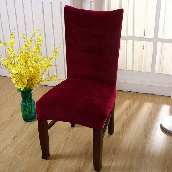 1 pcs chair cover stretch elastic solid color for office seat dining room restaurant j2y
1 pcs chair cover stretch elastic solid color for office seat dining room restaurant j2y