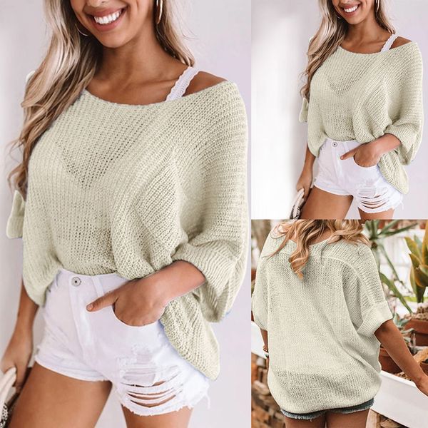 new women sweaters plus size pullovers winter fashion women's casual solid three quarter sleeve o-neck lazy loose sweater y801, White;black
new women sweaters plus size pullovers winter fashion women's casual solid three quarter sleeve o-neck lazy loose sweater y801, White;black