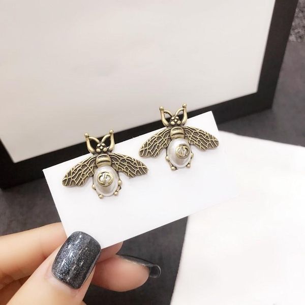 new retro little bee fashion designer earrings luxury designer jewelry women earrings, Golden
new retro little bee fashion designer earrings luxury designer jewelry women earrings, Golden