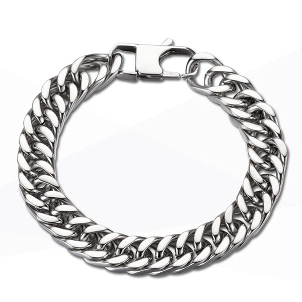 mens bracelets silver stainless steel hip hop rock bracelets gifts for male accessories wholesale gold bracelet chain on hand, Black
mens bracelets silver stainless steel hip hop rock bracelets gifts for male accessories wholesale gold bracelet chain on hand, Black