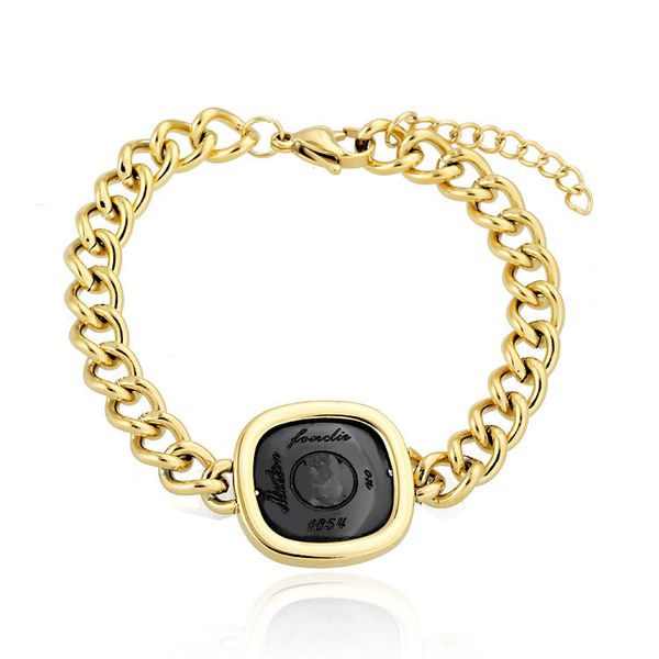 titanium steel jewelry wholesale square brand design bracelet lovers foreign trade joker bracelet luxury bracelet luxury designer bangle, White
titanium steel jewelry wholesale square brand design bracelet lovers foreign trade joker bracelet luxury bracelet luxury designer bangle, White