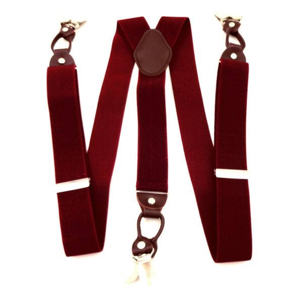 new fashion vintage leather alloy 6 clips male casual suspenders commercial western-style trousers men's braces strap, Black;white
new fashion vintage leather alloy 6 clips male casual suspenders commercial western-style trousers men's braces strap, Black;white