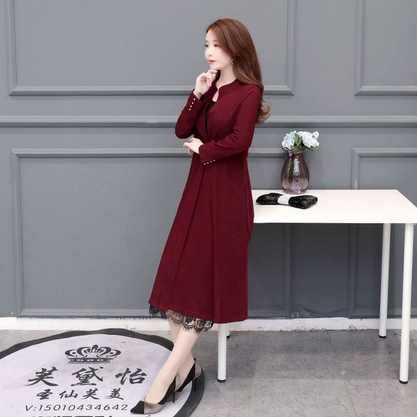 women's trench coats long windbreaker whom age season of fund 2021 wealthy woman temperament noble brim knee-length coat, Tan;black
women's trench coats long windbreaker whom age season of fund 2021 wealthy woman temperament noble brim knee-length coat, Tan;black