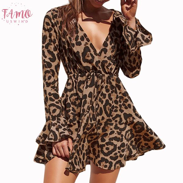 leopard dress 2020 women autumn a line ruffles dresses casual flare long sleeve deep v neck mini party dress robe, Black;gray
leopard dress 2020 women autumn a line ruffles dresses casual flare long sleeve deep v neck mini party dress robe, Black;gray