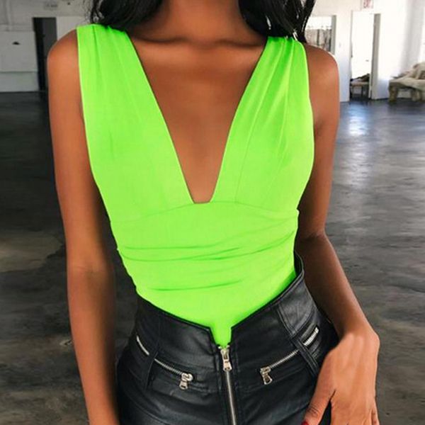 летний зеленый флуоресцентный bodysuits sexy club bodycon rompers backless v-образным вырезом весна тела женщины партии свободный бюст tops, Black;white
летний зеленый флуоресцентный bodysuits sexy club bodycon rompers backless v-образным вырезом весна тела женщины партии свободный бюст tops, Black;white