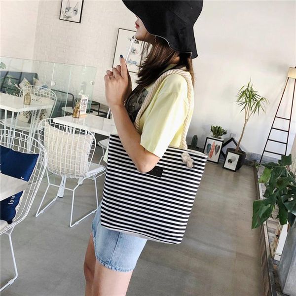 bags for women 2020 stripe printing shoulder bag large capacity daily shopping handbag outdoors casual tote bags bolsa feminina
bags for women 2020 stripe printing shoulder bag large capacity daily shopping handbag outdoors casual tote bags bolsa feminina