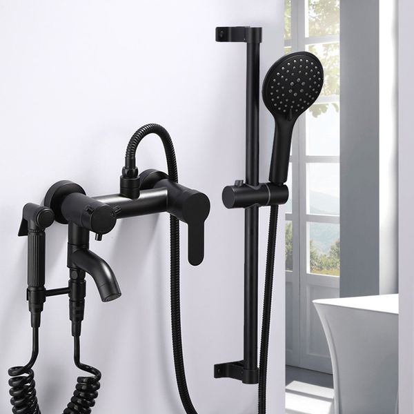 bathtub faucets bathroom shower faucet bidet set black brass bath tap head wall mixer taps
bathtub faucets bathroom shower faucet bidet set black brass bath tap head wall mixer taps