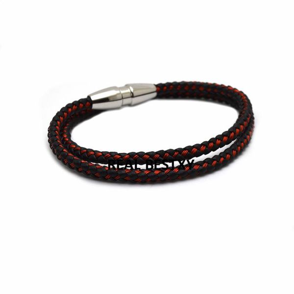 5pcs/lot custom leather bracelet for men women red stainless steel wire black leather male bracelets bangles unique jewelry
5pcs/lot custom leather bracelet for men women red stainless steel wire black leather male bracelets bangles unique jewelry