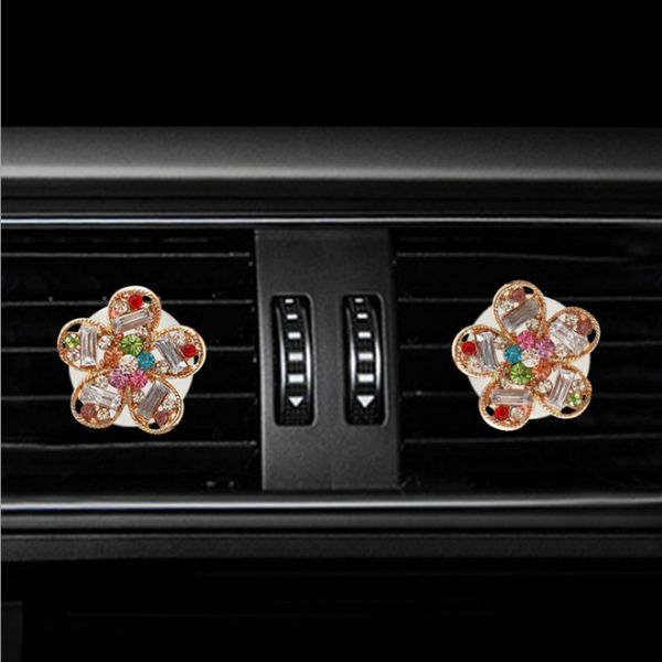 car air freshener crystal diamond gemstone flower air outlet fragrant perfume clip essential car diffuser accessories stylings
car air freshener crystal diamond gemstone flower air outlet fragrant perfume clip essential car diffuser accessories stylings
