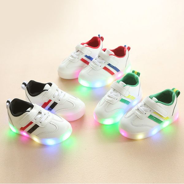 new brand cute breathable kids light shoes spring/autumn baby girls boys toddlers fashion led children sneakers, Black;red
new brand cute breathable kids light shoes spring/autumn baby girls boys toddlers fashion led children sneakers, Black;red