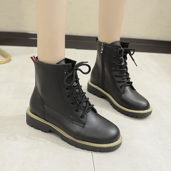 plus size 35-51nice new women ankle boots spring autumn classics shoes woman platform heels female soft zipper rain boot, Black
plus size 35-51nice new women ankle boots spring autumn classics shoes woman platform heels female soft zipper rain boot, Black