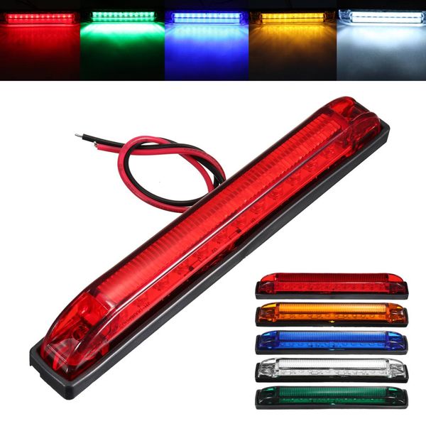 12v/24v 12 led tail light strip side marker led rear light turn indicator truck universal for trailers trucks utes caravans boat
12v/24v 12 led tail light strip side marker led rear light turn indicator truck universal for trailers trucks utes caravans boat