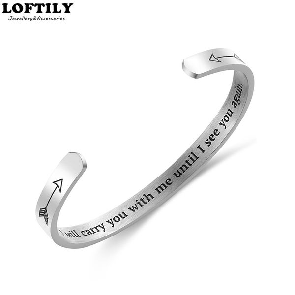 6mm stainless steel bangles jewelry gift for man women lover jewelry engraved i will carry you mantra bracelet, Black
6mm stainless steel bangles jewelry gift for man women lover jewelry engraved i will carry you mantra bracelet, Black