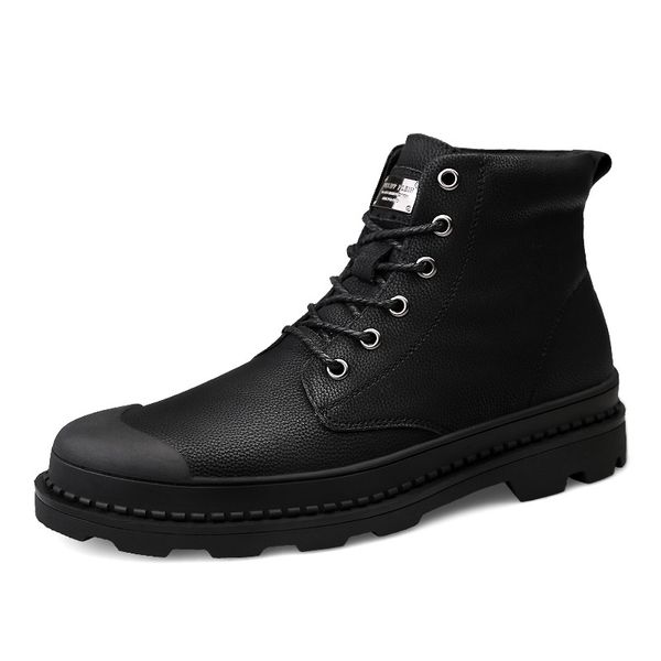 new fashion boots high breathable boots men's ankle shoes safety shoes men waterproof ankle, Black
new fashion boots high breathable boots men's ankle shoes safety shoes men waterproof ankle, Black