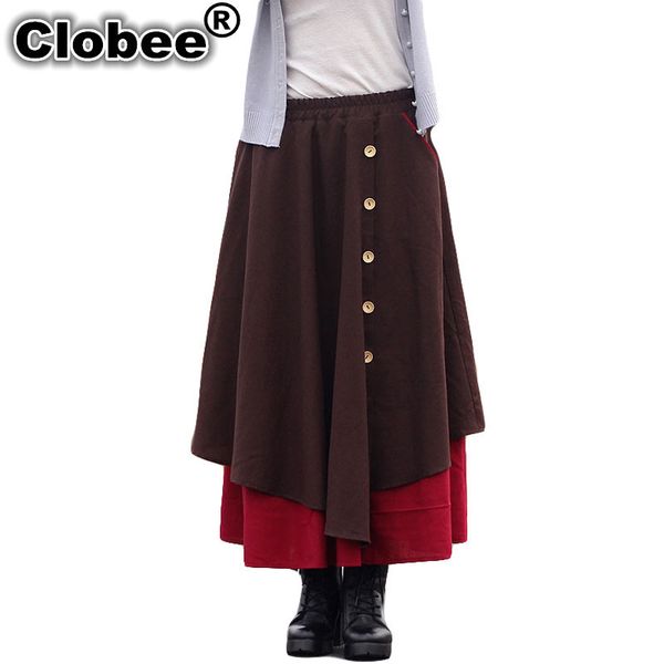 2020 autumn winter skirt women high waist pleated skirts plus size casual ankle-length skirt cotton linen vintage ss802, Black
2020 autumn winter skirt women high waist pleated skirts plus size casual ankle-length skirt cotton linen vintage ss802, Black