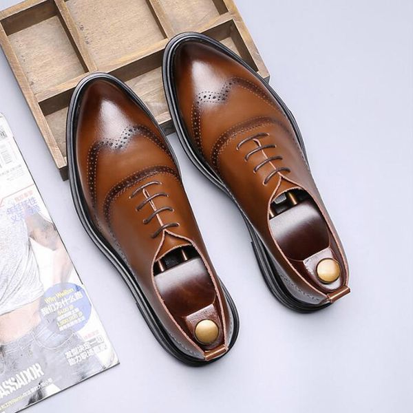drop shipping men business shoes 2019 formal office oxfords shoes for men wedding leather dress brogue a51-20, Black
drop shipping men business shoes 2019 formal office oxfords shoes for men wedding leather dress brogue a51-20, Black