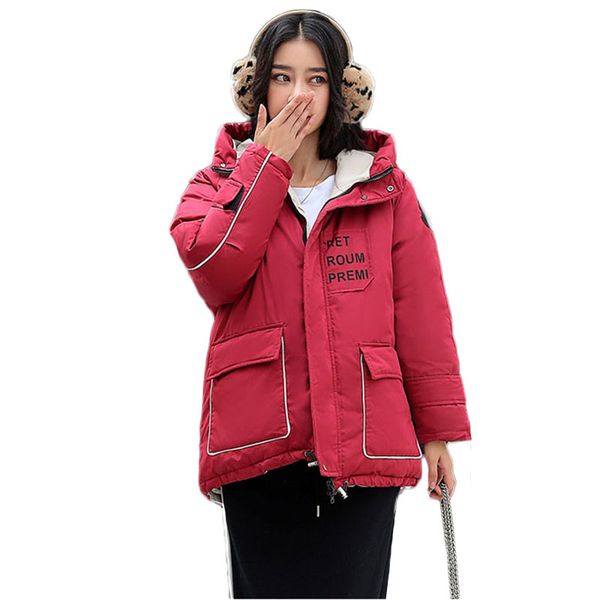 women winter down jacket coat fashion hooded cotton jacket female parka warm casual plus size overcoat parkas nw2195, Black
women winter down jacket coat fashion hooded cotton jacket female parka warm casual plus size overcoat parkas nw2195, Black