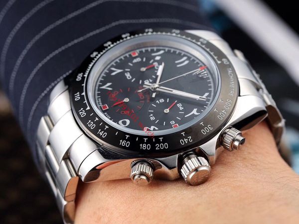 men automatic watches 40mm ceramic bezel no chronograph movement stainless steel mens sport wrist watches wristwatches, Slivery;brown
men automatic watches 40mm ceramic bezel no chronograph movement stainless steel mens sport wrist watches wristwatches, Slivery;brown