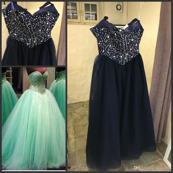 tulle formal prom dress style 1 fashion mint green quinceanera dresses ball gown sweetheart beaded crystal lace-up floor length custom made, Blue;red
tulle formal prom dress style 1 fashion mint green quinceanera dresses ball gown sweetheart beaded crystal lace-up floor length custom made, Blue;red