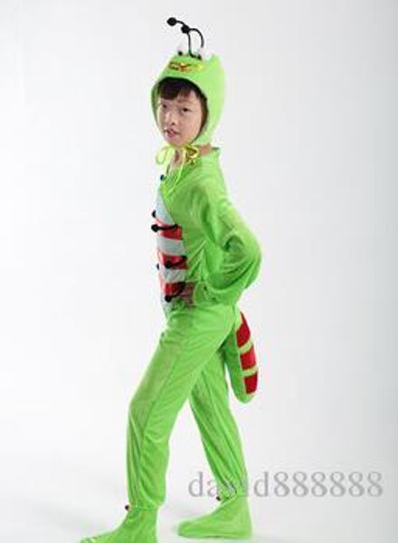 2017 new style children cosplay green insect animal perform sequins clothing girls and boy dance conjoined clothes long style, Black
2017 new style children cosplay green insect animal perform sequins clothing girls and boy dance conjoined clothes long style, Black