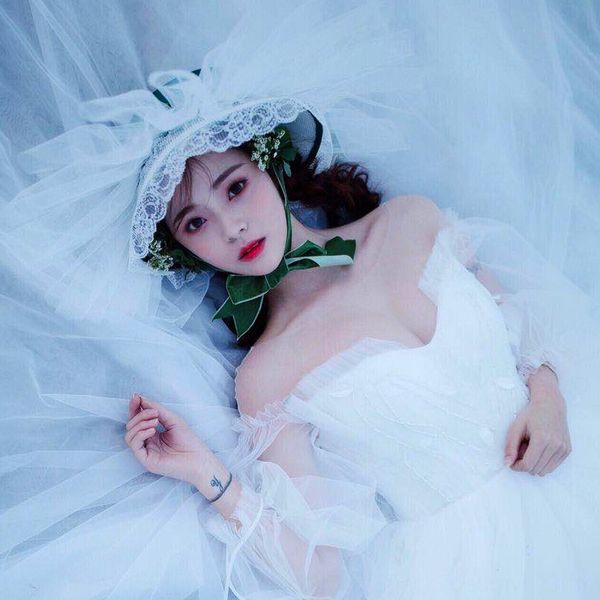 bride's hat european-style lace studio p wedding white yarn hat lace headdress wedding headdress accessories
bride's hat european-style lace studio p wedding white yarn hat lace headdress wedding headdress accessories