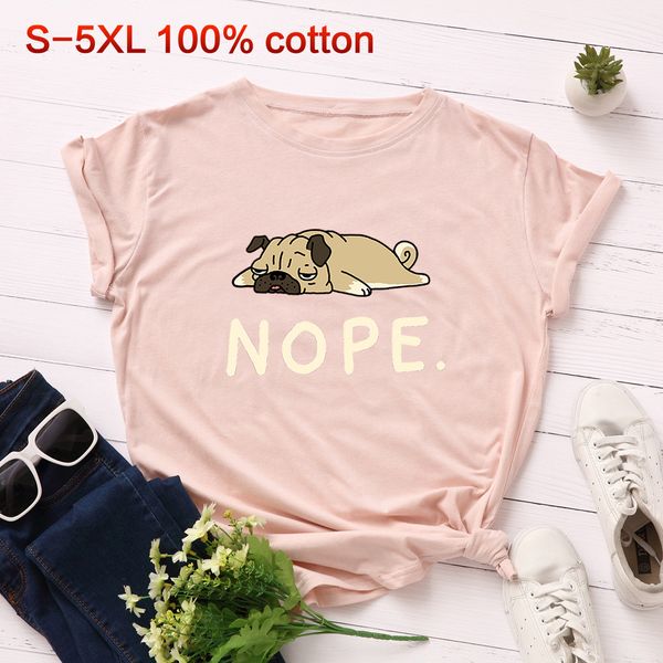 designer dog nope t shirts lazy cartoon cotton unicorn panda t-shirt printed tee humor cute gift tshirt for women, White
designer dog nope t shirts lazy cartoon cotton unicorn panda t-shirt printed tee humor cute gift tshirt for women, White