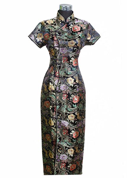 black traditional chinese dress mujer vestido new women's satin long cheongsam qipao clothings flower s l xl xxl xxxl j0024, White;black
black traditional chinese dress mujer vestido new women's satin long cheongsam qipao clothings flower s l xl xxl xxxl j0024, White;black
