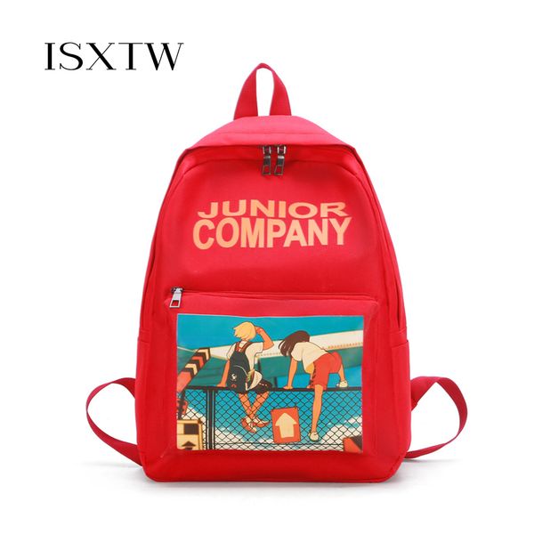 isxtw 2019 new casual canvas bag classic comic design backpacks for school teenagers girls large capacity vacation bag / c27
isxtw 2019 new casual canvas bag classic comic design backpacks for school teenagers girls large capacity vacation bag / c27