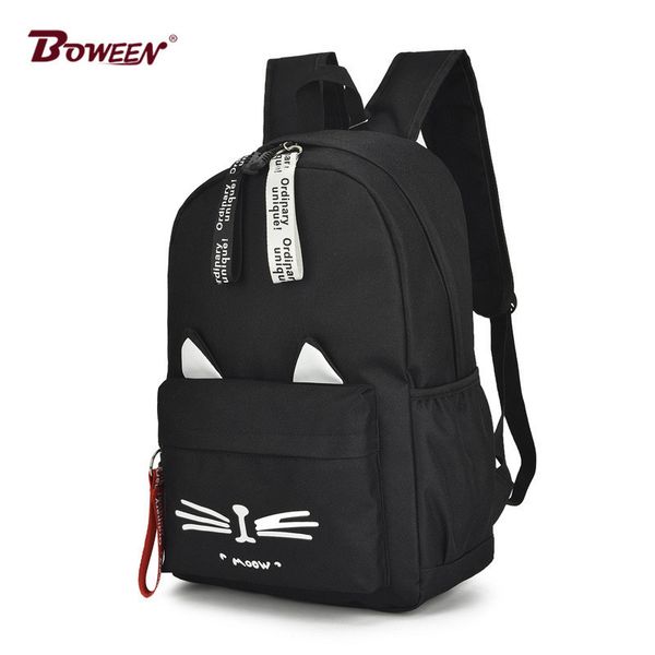 casual cartoon girl backpack schoolbag for teenage women back pack nylon solid school backpack famale teen bagpack 2018 new y190601
casual cartoon girl backpack schoolbag for teenage women back pack nylon solid school backpack famale teen bagpack 2018 new y190601