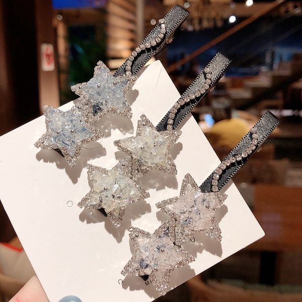 korean fashion women hair accessories elegant simple shinning star hair clips crystal rhinestone ornaments hairpin barrettes, Golden;white
korean fashion women hair accessories elegant simple shinning star hair clips crystal rhinestone ornaments hairpin barrettes, Golden;white