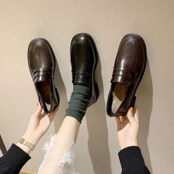 women shoes autumn all-match casual female sneakers oxfords women's modis british style square toe flats fall new leather, Black
women shoes autumn all-match casual female sneakers oxfords women's modis british style square toe flats fall new leather, Black