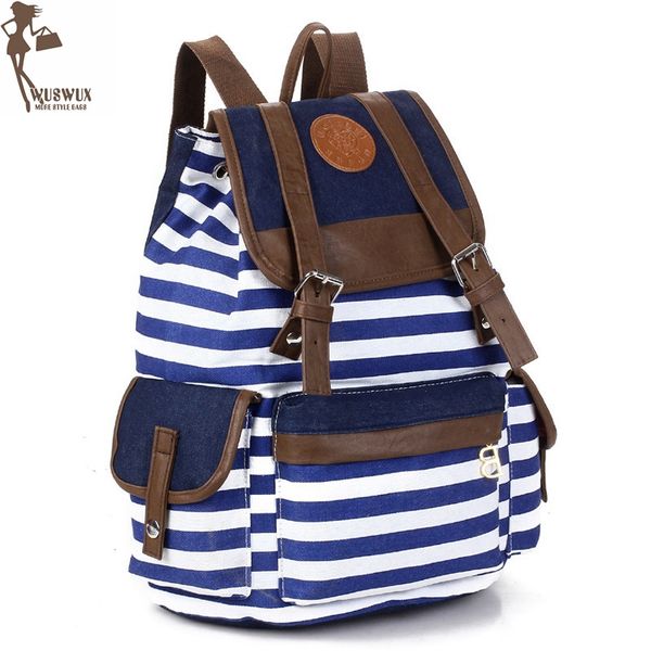 women backpack new fashion stripe canvas backpacks preppy style large capacity casual travel backpack for ladies good quality
women backpack new fashion stripe canvas backpacks preppy style large capacity casual travel backpack for ladies good quality